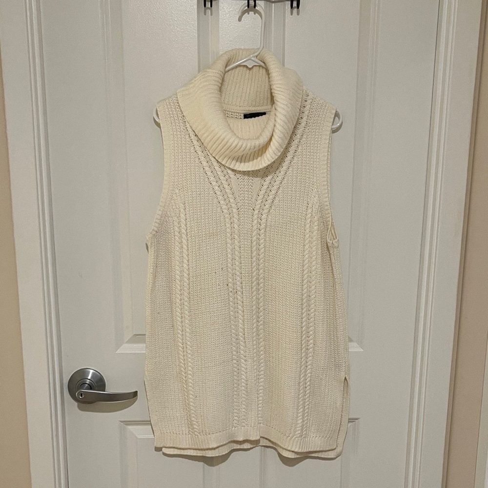Banana Republic Cream Cowl Neck Sweater